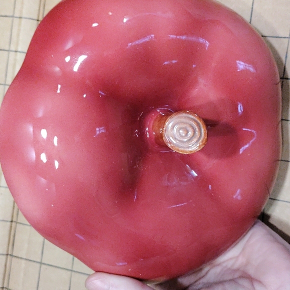 Otagiri 1984 large vintage apple cookie jar - Picture 10 of 16